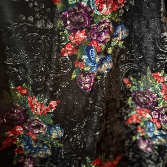 Vintage Essay  by Sharon Anthony size 6 velvet top - Picture 1 of 4